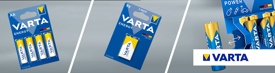 VARTA : Piles et batteries pour les professionnels et les particuliers