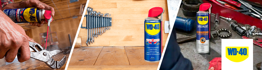 WD40 : produits nettoyants, lubrifiants et protecteurs contre la corrosion