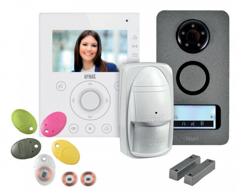 Urmet Note Vidéophone Kit Note Captiv Urmet avec contrôle d'accès intégré