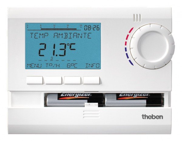 Thermostat d'ambiance Theben digital 3 programmes 