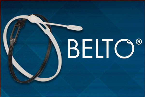 BELTO®, l'attache-câble à tête plate de SES-STERLING