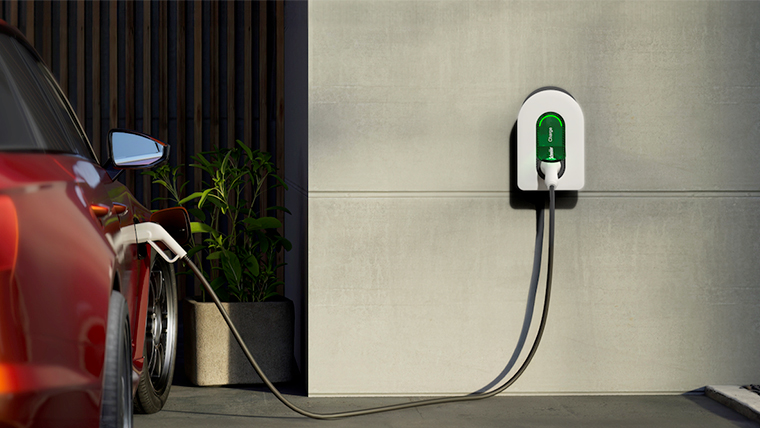 Borne de recharge pour véhicule électrique Schneider Charge